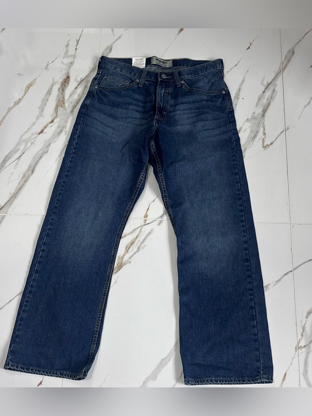 Wrangler Authentic Men’s Dark Wash Jeans Size 31x30